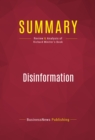 Summary: Disinformation : Review and Analysis of Richard Miniter's Book - eBook