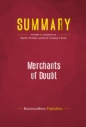 Summary: Merchants of Doubt - eBook