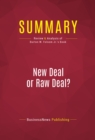 Summary: New Deal or Raw Deal? : Review and Analysis of Burton W. Folsom Jr.'s Book - eBook