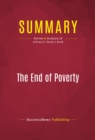 Summary: The End of Poverty - eBook