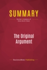 Summary: The Original Argument : Review and Analysis of Glenn Beck's Book - eBook