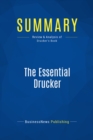 Summary: The Essential Drucker - eBook