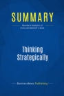 Summary: Thinking Strategically - eBook