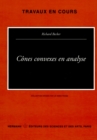 Cones convexes en analyse - eBook
