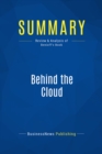 Summary: Behind the Cloud - eBook