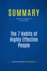 Summary: The 7 Habits of Highly Effective People - eBook