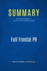 Summary: Full Frontal PR : Review and Analysis of Laermer and Prichinello's Book - eBook