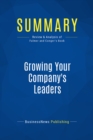 Summary: Growing Your Company's Leaders - eBook