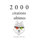 2000 citations ultimes - eAudiobook