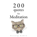 200 Quotes for Meditation : integrale - eAudiobook