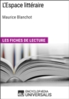 L'Espace litteraire de Maurice Blanchot - eBook