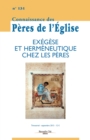 Exegese et hermeneutique chez les Peres - eBook