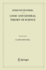 Logic and General Theory of Science - eBook