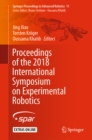 Proceedings of the 2018 International Symposium on Experimental Robotics - eBook