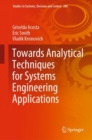 Towards Analytical Techniques for Systems Engineering Applications - eBook