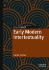 Early Modern Intertextuality - eBook