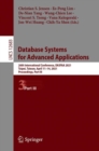 Database Systems for Advanced Applications : 26th International Conference, DASFAA 2021, Taipei, Taiwan, April 11-14, 2021, Proceedings, Part III - eBook
