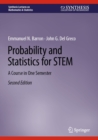 Probability and Statistics for STEM : A Course in One Semester - eBook