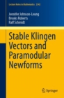 Stable Klingen Vectors and Paramodular Newforms - eBook