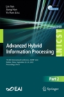 Advanced Hybrid Information Processing : 7th EAI International Conference, ADHIP 2023, Harbin, China, September 22-24, 2023, Proceedings, Part II - eBook