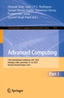 Advanced Computing : 13th International Conference, IACC 2023, Kolhapur, India, December 15-16, 2023, Revised Selected Papers, Part I - eBook
