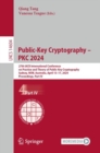 Public-Key Cryptography - PKC 2024 : 27th IACR International Conference on Practice and Theory of Public-Key Cryptography, Sydney, NSW, Australia, April 15-17, 2024, Proceedings, Part IV - eBook
