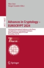 Advances in Cryptology - EUROCRYPT 2024 : 43rd Annual International Conference on the Theory and Applications of Cryptographic Techniques, Zurich, Switzerland, May 26-30, 2024, Proceedings, Part VII - eBook