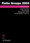 Finite Groups 2003 : Proceedings of the Gainesville Conference on Finite Groups, March 6 - 12, 2003 - eBook