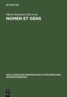 Nomen et gens : Zur historischen Aussagekraft fruhmittelalterlicher Personennamen - eBook