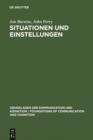 Situationen und Einstellungen : Grundlagen der Situationssemantik - eBook