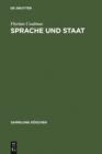 Sprache und Staat : Studien zur Sprachplanung und Sprachpolitik - eBook