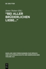 "Bei aller bruderlichen Liebe..." : The Letters of Sophie Tieck to her brother Friedrich - eBook