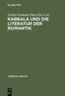 Kabbala und die Literatur der Romantik : Zwischen Magie und Trope - eBook