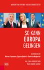 So kann Europa gelingen : Gesprache mit Werner Faymann, Sigmar Gabriel und Federica Mogherini - eBook