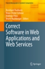 Correct Software in Web Applications and Web Services - eBook