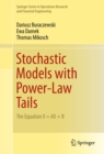 Stochastic Models with Power-Law Tails : The Equation X = AX + B - eBook