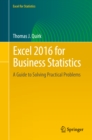 Excel 2016 for Business Statistics : A Guide to Solving Practical Problems - eBook