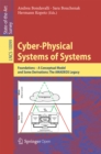 Cyber-Physical Systems of Systems : Foundations - A Conceptual Model and Some Derivations: The AMADEOS Legacy - eBook