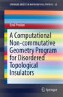 A Computational Non-commutative Geometry Program for Disordered Topological Insulators - eBook