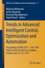 Trends in Advanced Intelligent Control, Optimization and Automation : Proceedings of KKA 2017-The 19th Polish Control Conference, Krakow, Poland, June 18-21, 2017 - eBook