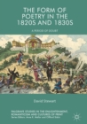 The Form of Poetry in the 1820s and 1830s : A Period of Doubt - eBook