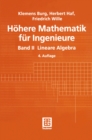 Hohere Mathematik fur Ingenieure : Band II Lineare Algebra - eBook