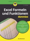Excel Formeln und Funktionen f r Dummies - eBook