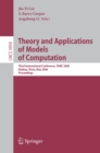 Theory and Applications of Models of Computation : Third International Conference, TAMC 2006, Beijing, China, May 15-20, 2006, Proceedings - eBook