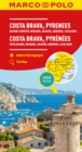 Costa Brava Marco Polo Map : Includes Pyrenees, Basque Country, Navarre, Aragon, Andorra and Catalonia - Book