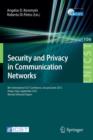 Security and Privacy in Communication Networks : 8th International ICST Conference, SecureComm 2012, Padua, Italy, September 3-5, 2012. Revised Selected Papers - Book