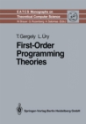 First-Order Programming Theories - eBook
