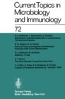 Current Topics in Microbiology and Immunology / Ergebnisse der Mikrobiologie und Immunitatsforschung : Volume 72 - eBook
