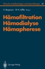 Hamofiltration, Hamodialyse, Hamapherese - eBook