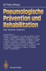Pneumologische Pravention und Rehabilitation : Ziele - Methoden - Ergebnisse - eBook